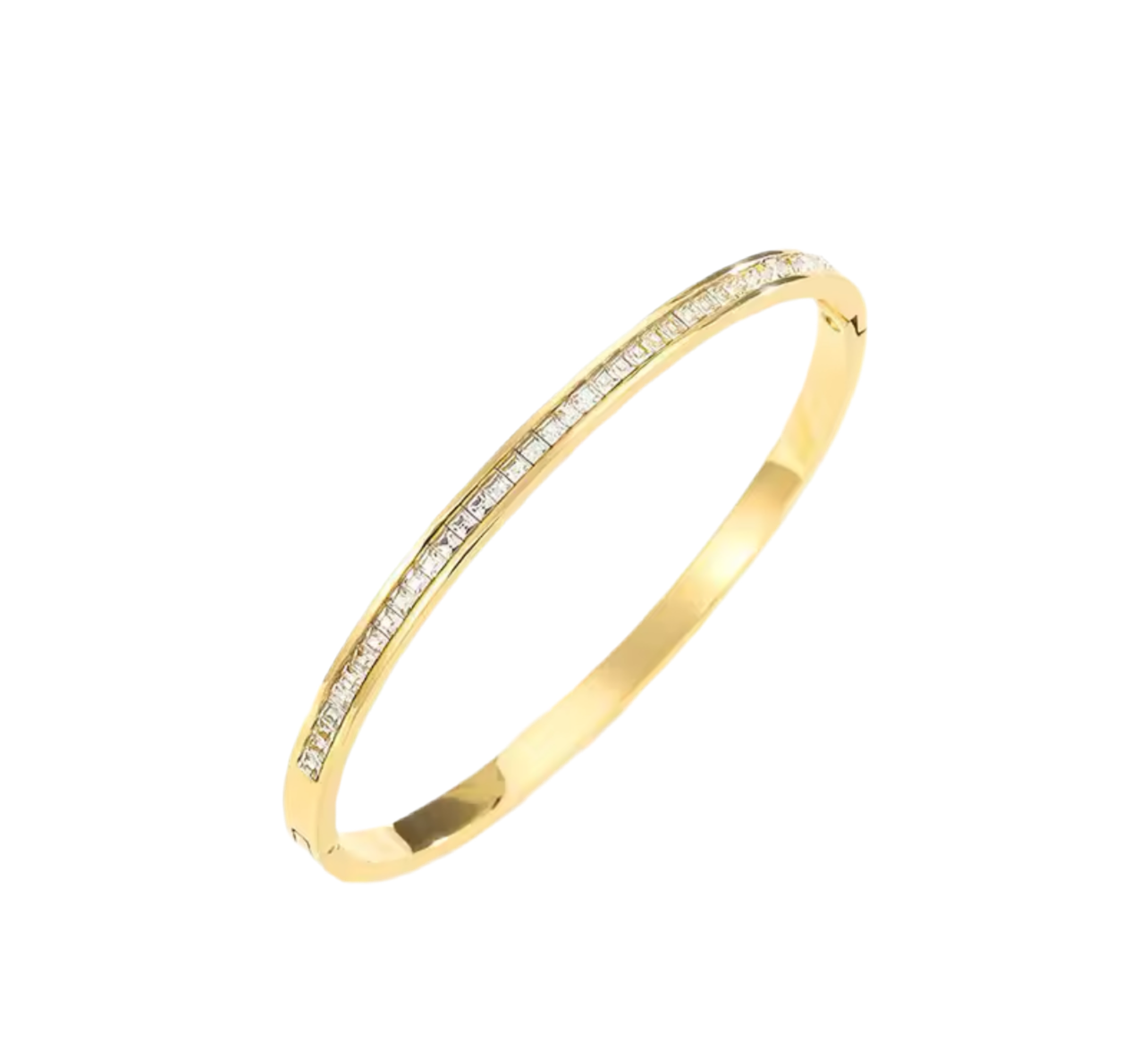 Zirconia bangle, A