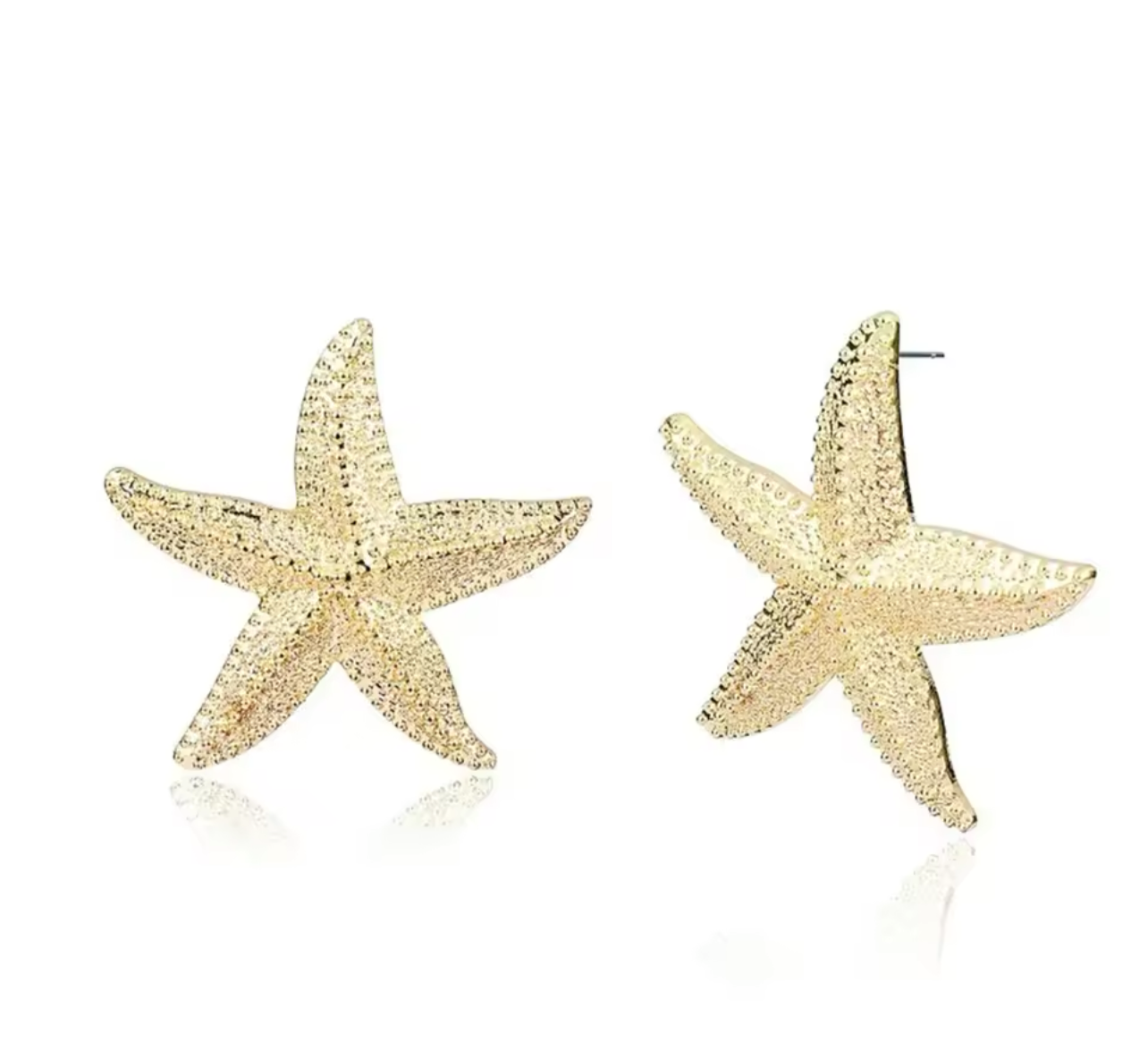 Seaside Starfish Earrings, Big