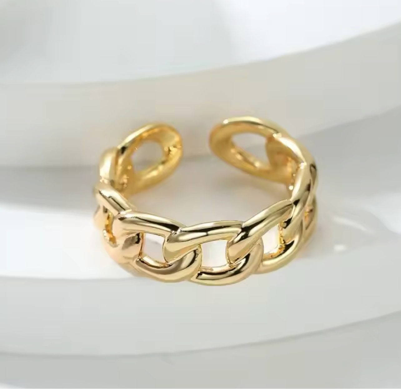 Chain Ring, Gold