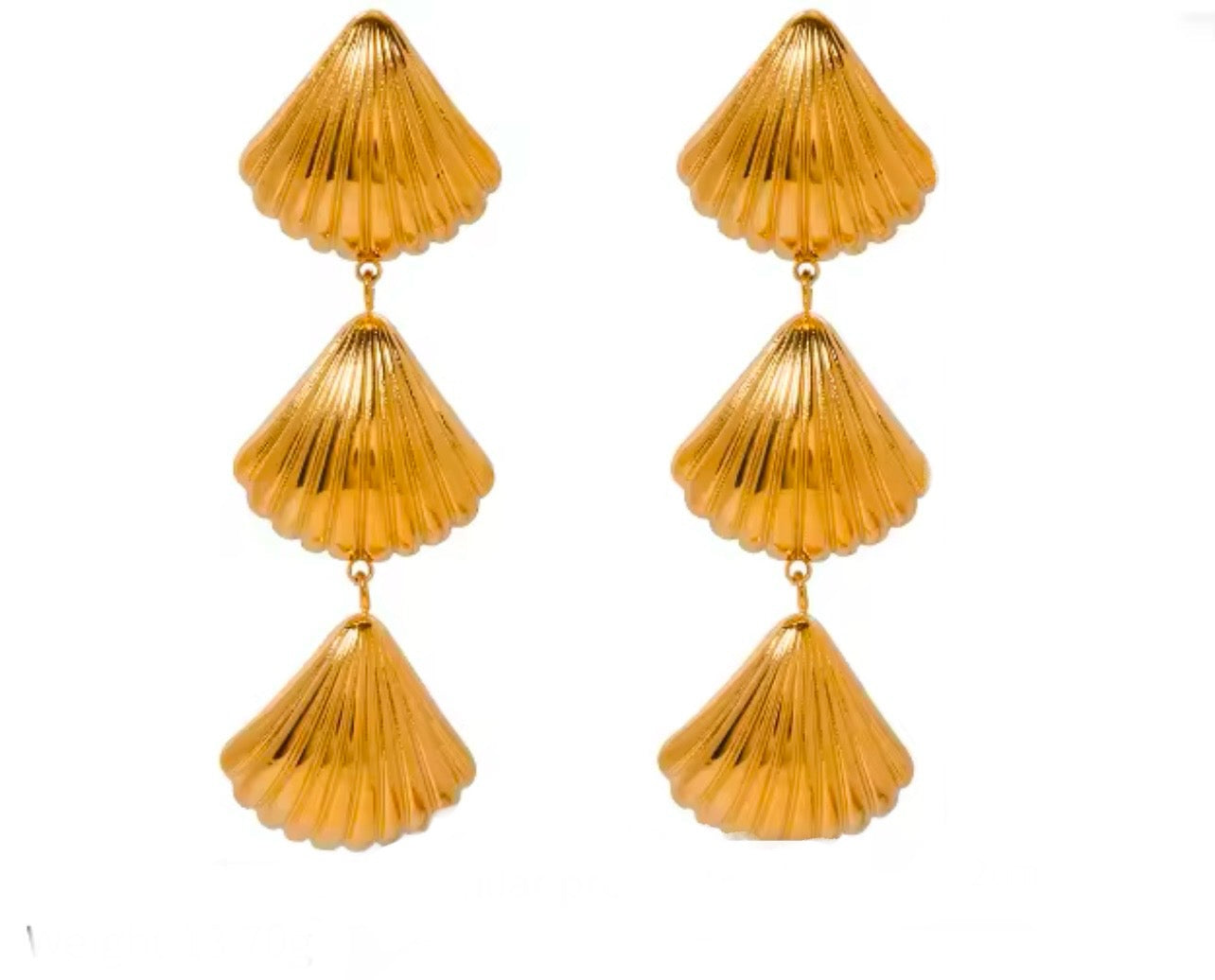 Seaside Triple shells Earrings