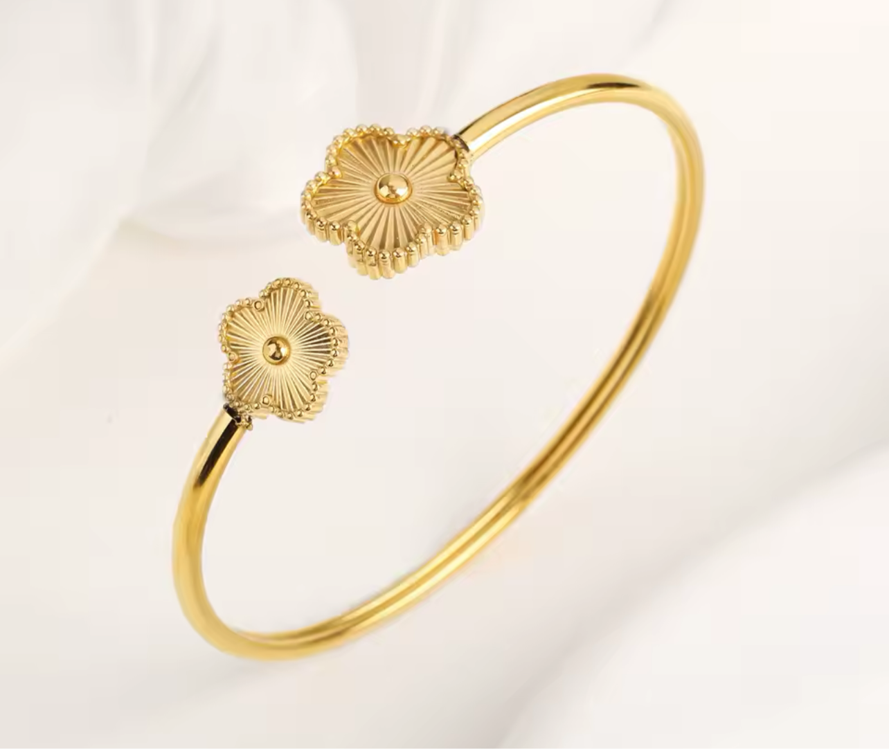 « Fleurs »Bracelet, Gold