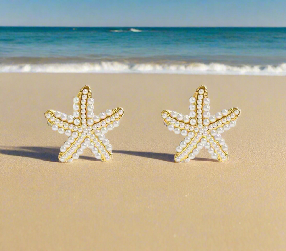 Seaside Starfish Earrings, small
