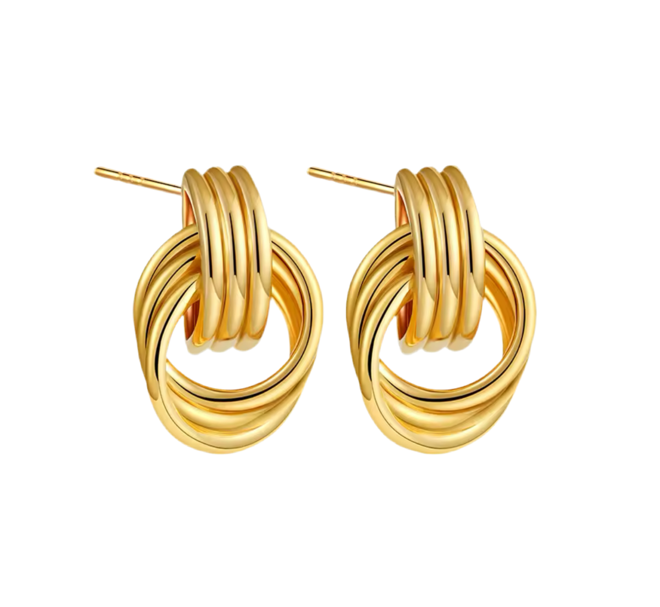 Knot Link Earrings