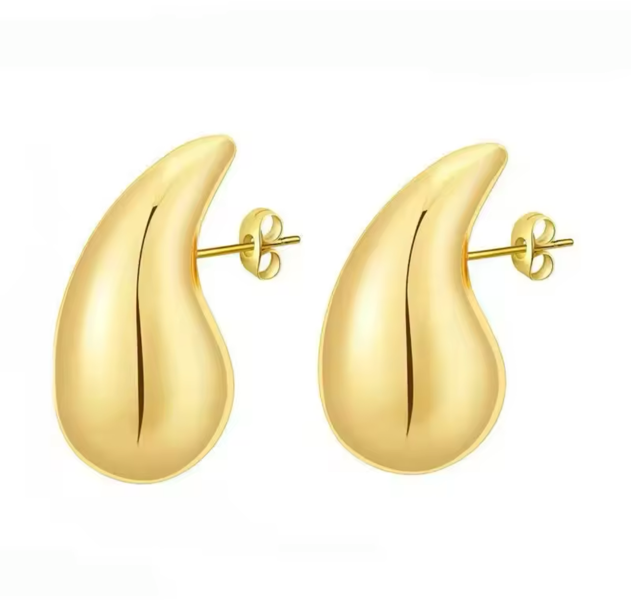 Gold Drop, Earrings