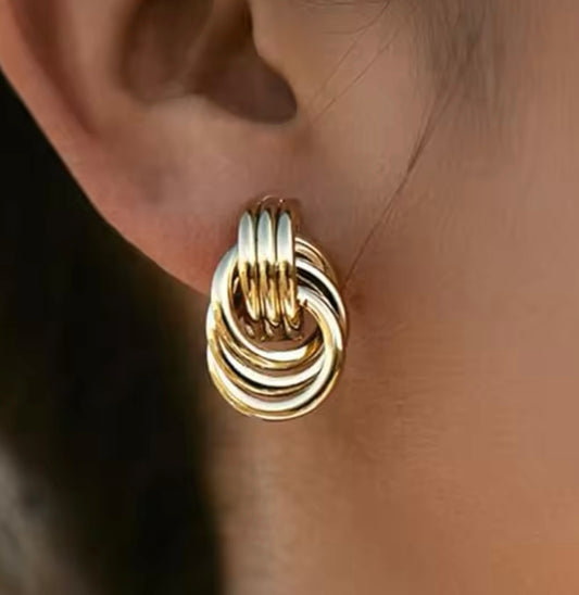 Knot Link Earrings